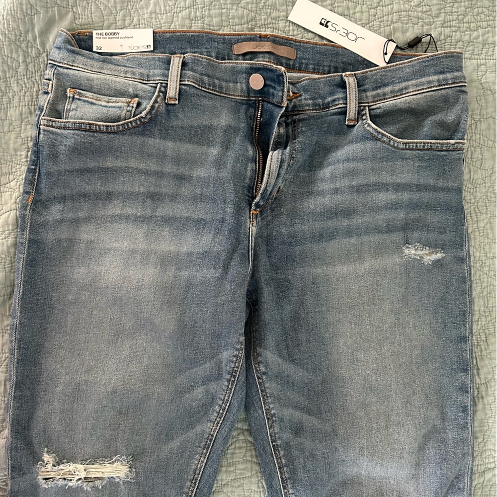 NWT Joes The Bobby mid-rise tapered boyfriend jeans Size 32